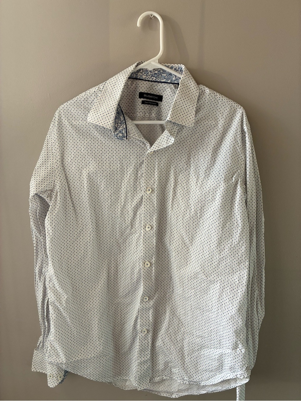 Bugatchi White Dress Shirt